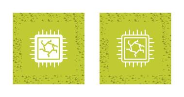 icône de vecteur de processeur