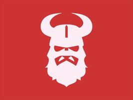 viking logo conception icône symbole vecteur illustration