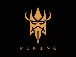 viking logo conception icône symbole vecteur illustration