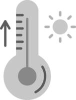 icône de vecteur de thermomètre