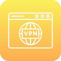 icône de vecteur vpn