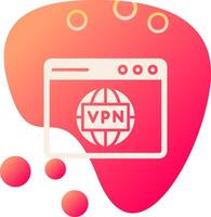 icône de vecteur vpn