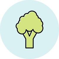 icône de vecteur de brocoli