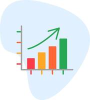 icône de vecteur de graphique à barres