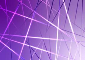 violet lumière ligne moderne décoration violet néon Contexte vecteur