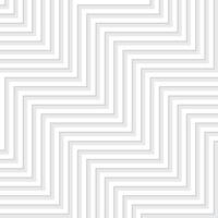 zigzag parallèle géométrique diagonale blanc modèle avec ombre vecteur