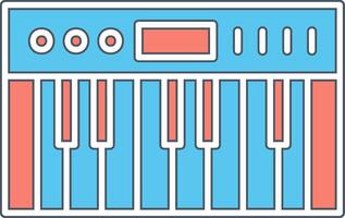 icône de vecteur de piano