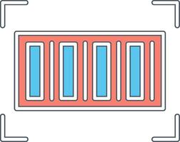 icône de vecteur de code à barres