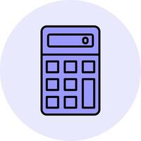 icône de vecteur de calculatrice