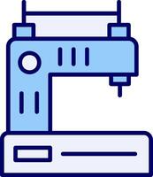 icône de vecteur de machine à coudre
