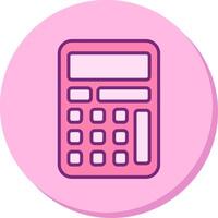 icône de vecteur de calculatrice