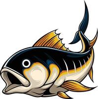 vecteur illustration de thon poisson