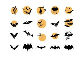 Halloween chauve souris illustration élément ensemble vecteur