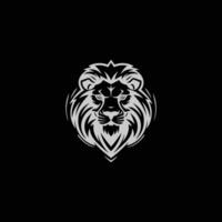 ai généré Lion tête logo icône.premium Roi animal signe. vecteur illustration.