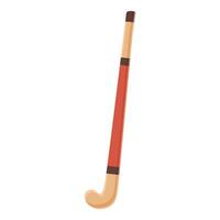 herbe le hockey bâton icône dessin animé vecteur. carbone fibre vecteur