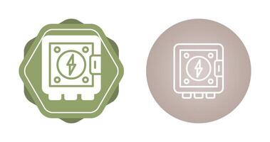 icône de vecteur de panneau électrique