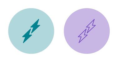 icône de vecteur de foudre