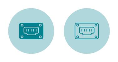 ethernet vecteur icône