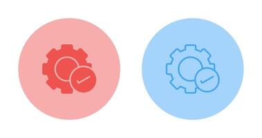 un Cliquez sur installations vecteur icône