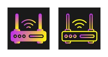 icône de vecteur de routeur