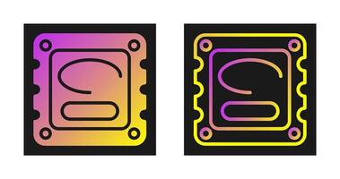 icône de vecteur de processeur