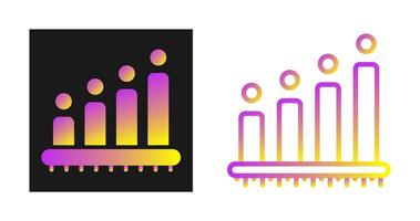 icône de vecteur de graphique à barres