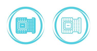 icône de vecteur de processeur