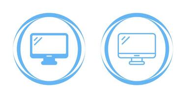 icône de vecteur de moniteur