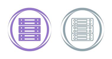 icône de vecteur de serveur