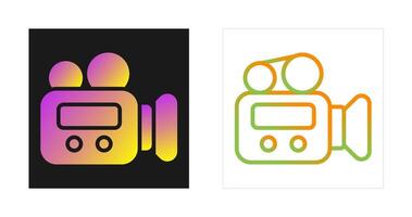 icône de vecteur de caméra vidéo