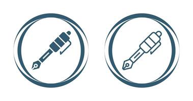 icône de vecteur de stylo plume