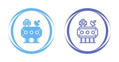 icône de vecteur de rover lunaire