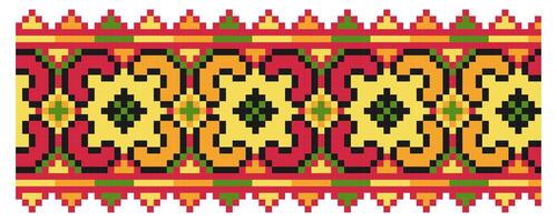 ornement de ukrainien broderie. vecteur illustration. 1