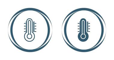 icône de vecteur de thermomètre