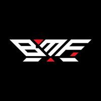 bmf lettre logo vecteur conception, bmf Facile et moderne logo. bmf luxueux alphabet conception