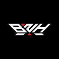 bnh lettre logo vecteur conception, bnh Facile et moderne logo. bnh luxueux alphabet conception