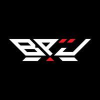 bpj lettre logo vecteur conception, bpj Facile et moderne logo. bpj luxueux alphabet conception