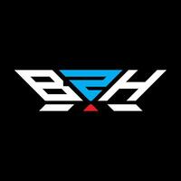 bzh lettre logo vecteur conception, bzh Facile et moderne logo. bzh luxueux alphabet conception