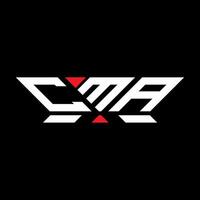 cma lettre logo vecteur conception, cma Facile et moderne logo. cma luxueux alphabet conception