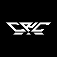 CRC lettre logo vecteur conception, CRC Facile et moderne logo. CRC luxueux alphabet conception