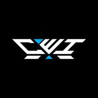 cwi lettre logo vecteur conception, cwi Facile et moderne logo. cwi luxueux alphabet conception