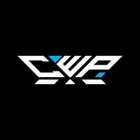 CWP lettre logo vecteur conception, CWP Facile et moderne logo. CWP luxueux alphabet conception