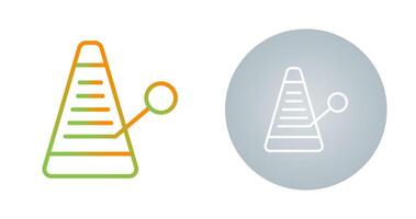 icône de vecteur de métronome