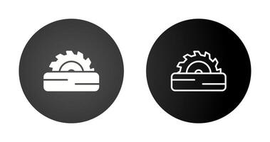 icône de vecteur de scie circulaire