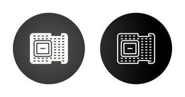 icône de vecteur de processeur
