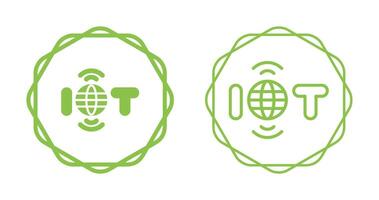 l'Internet de des choses vecteur icône
