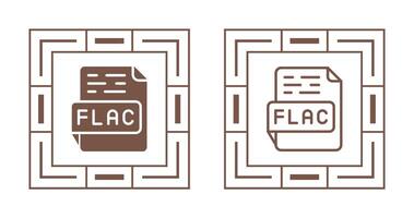 flac vecteur icône