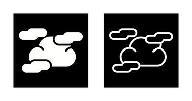 icône de vecteur de nuages