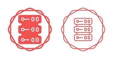 icône de vecteur de serveur