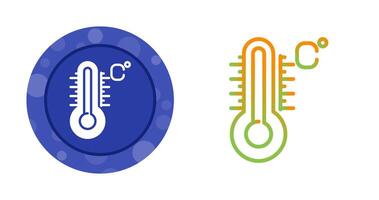 icône de vecteur de température